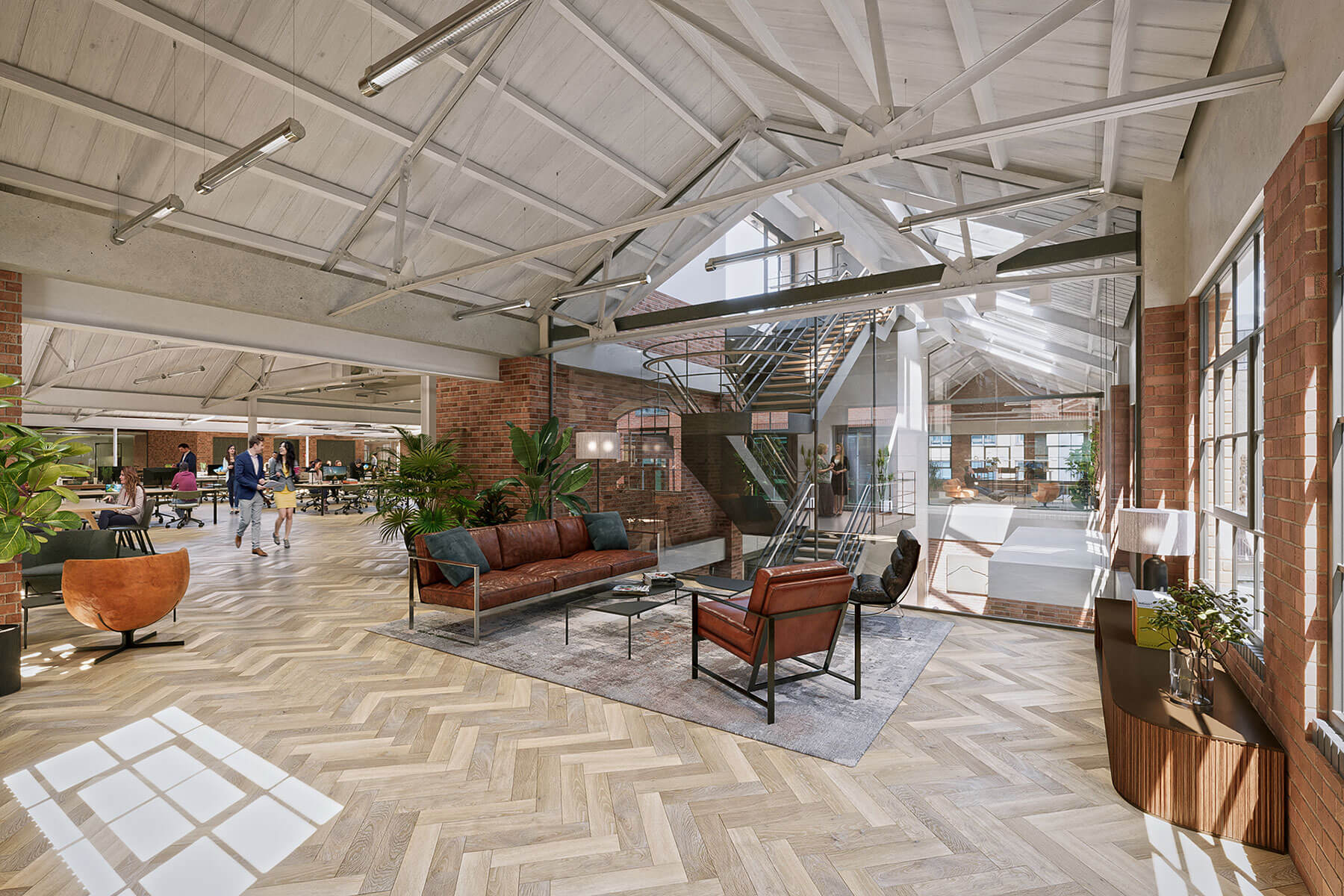 SODA Indicative CGI of First Floor CATB office