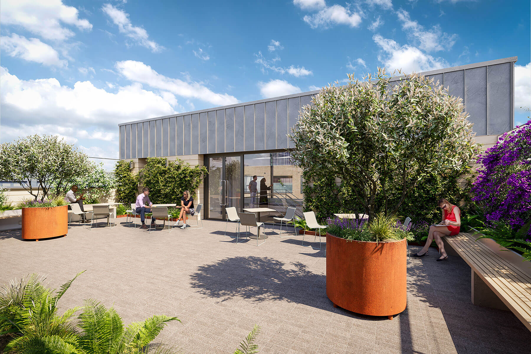 SODA Indicative CGI of Roof terrace
