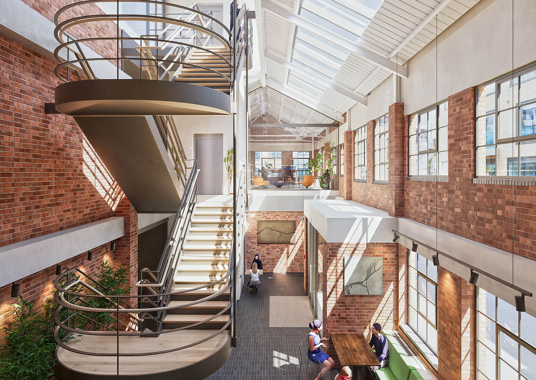 SODA Indicative CGI of reception and atrium