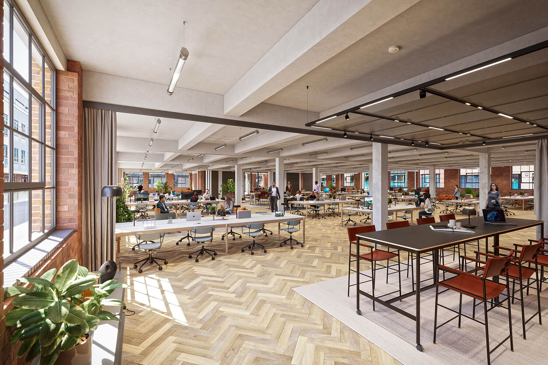 SODA Indicative CGI of Ground Floor CATB office
