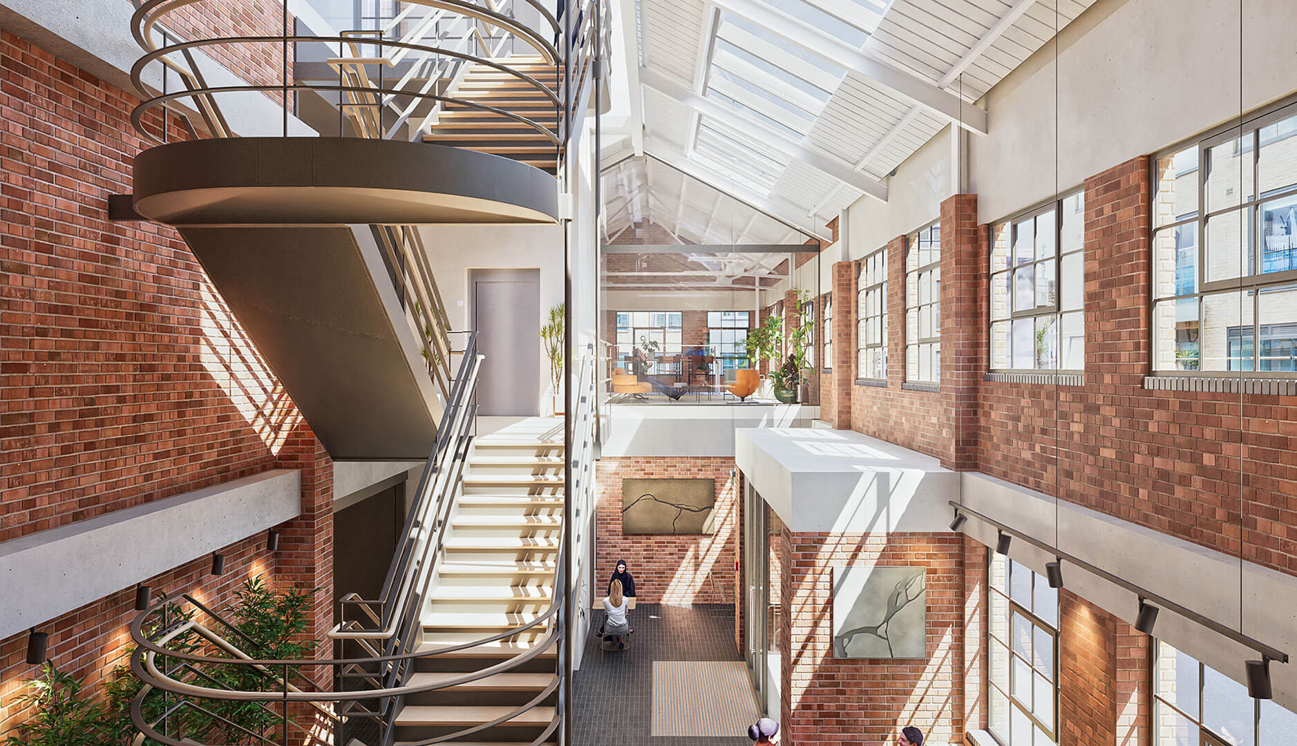 SODA Stairwell CGI